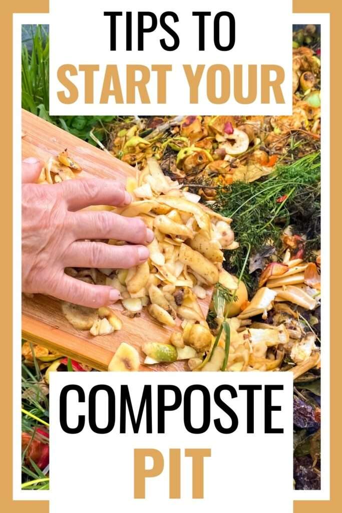 Instead of buying fertilizers, you can actually make good use of materials through pit composting that ordinarily go to the trash already.