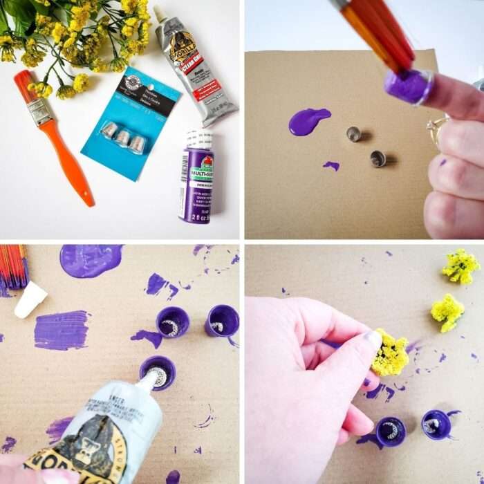 making fairy pots