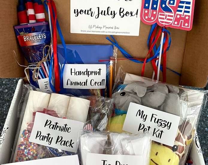 Making Memories Box - Monthly Family Activity Kit