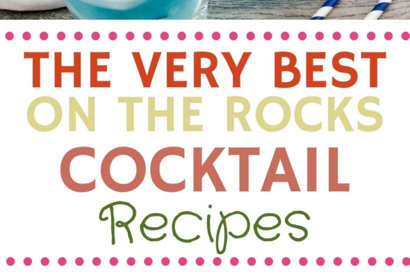 collection of cocktails with ice