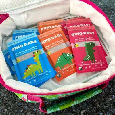 Off to Preschool With Dino Bars Organic Snacks
