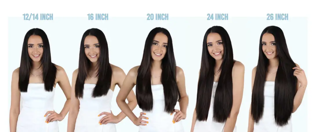 The Different Lengths of ZALA Hair Extensions to Choose from - Outnumbered  3 to 1