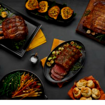 Meat Gift Packages from SRF on black tabletop
