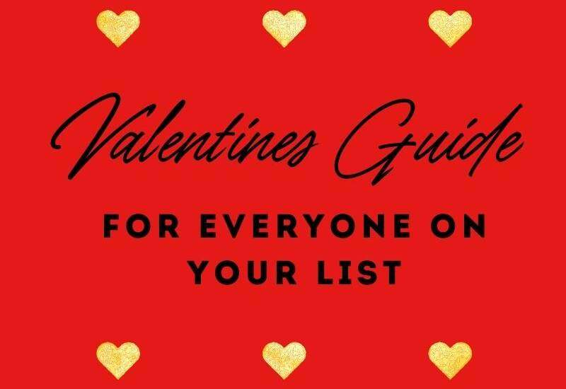 red background with hearts