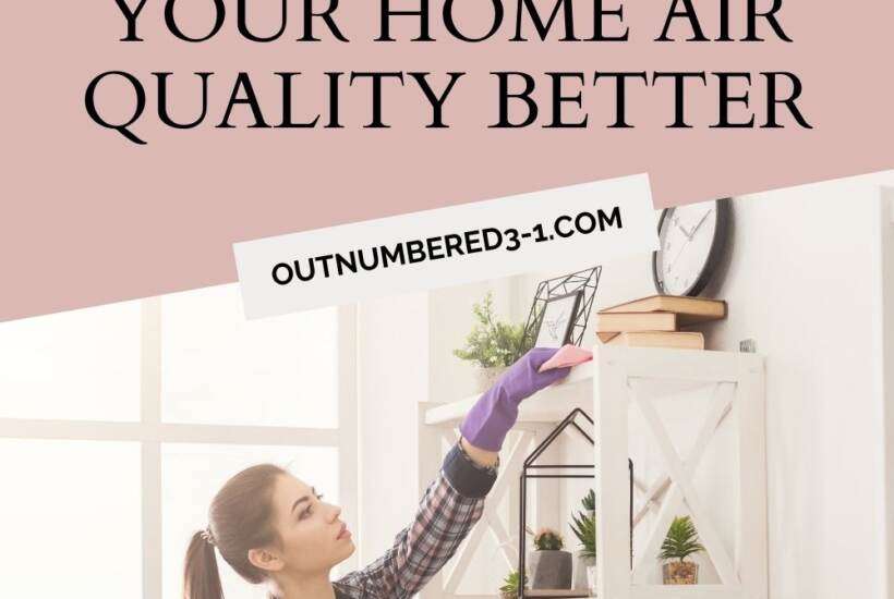 woman dusting shelf full of stuff