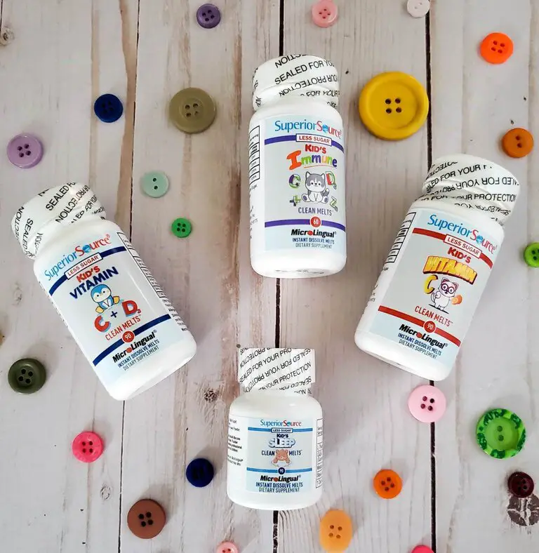 superior source vitamins surrounded by buttons