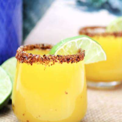 Double Trouble Shot with a lime