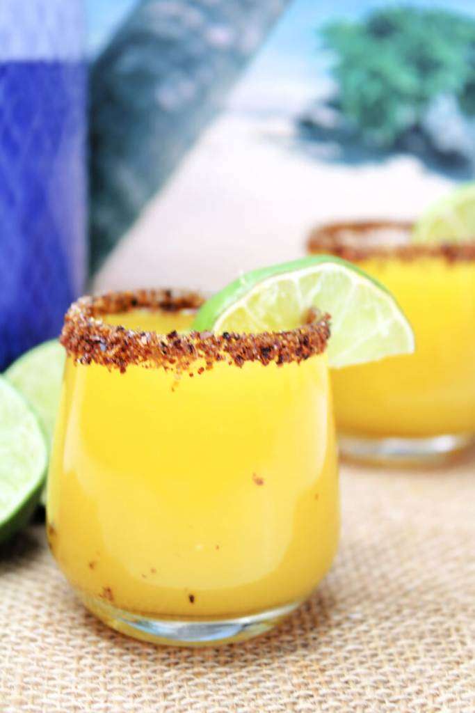 Double Trouble Shot with a lime