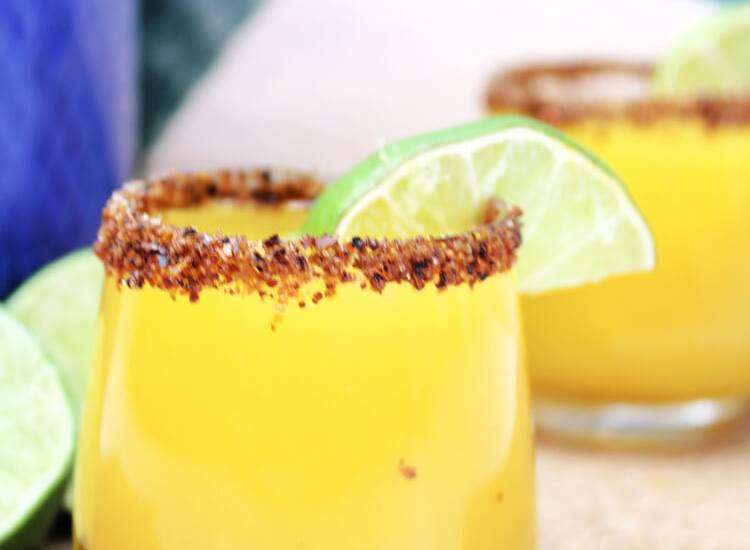 Double Trouble Shot with a lime