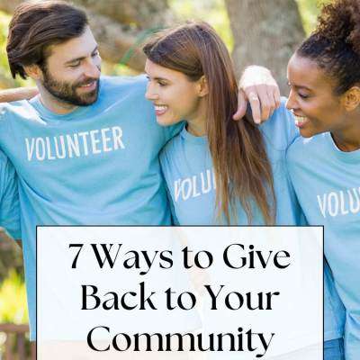 3 volunteers in park
