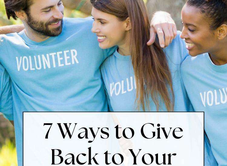 3 volunteers in park