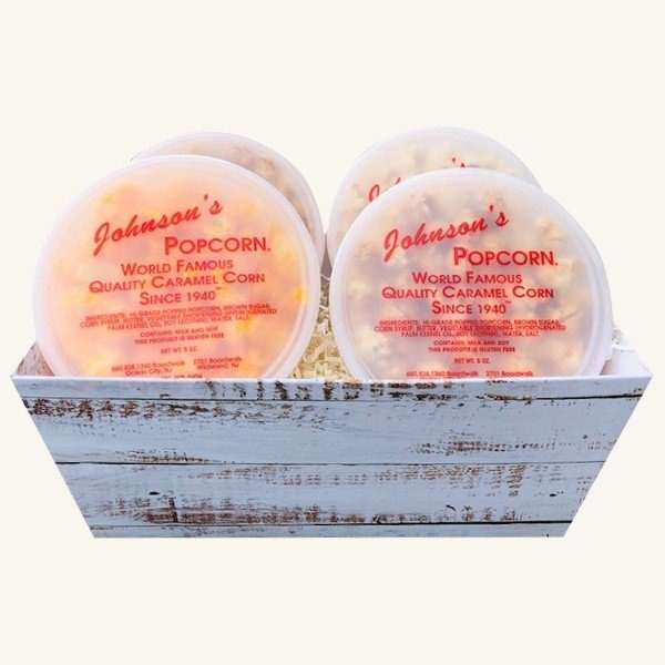 Johnson's Popcorn - Popcorn Lovers Gift Pack stock image