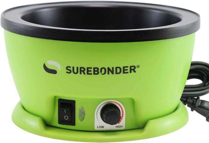 Surebonder Electric Hot Glue Skillet With Adjustable Temperature stock image