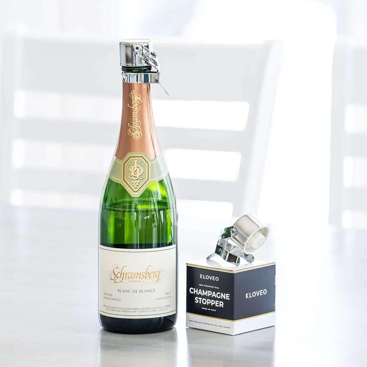 KLOVEO Champagne Stopper stock image