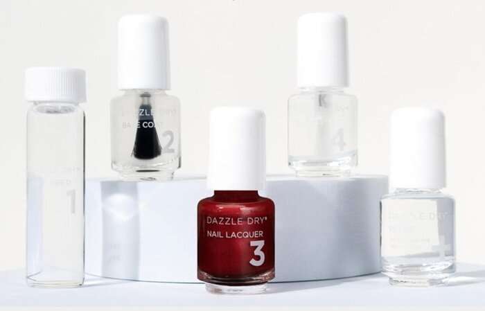 Dazzle Dry Mini Kit 4 Step System stock image