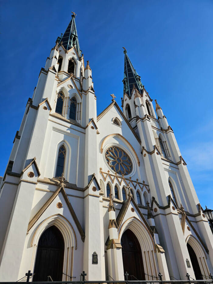 catherdral of st john the baptist - short getaway to Savannah