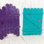 craft stick fairy doors in 2 designs