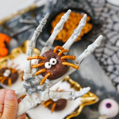 Halloween Spider Donuts