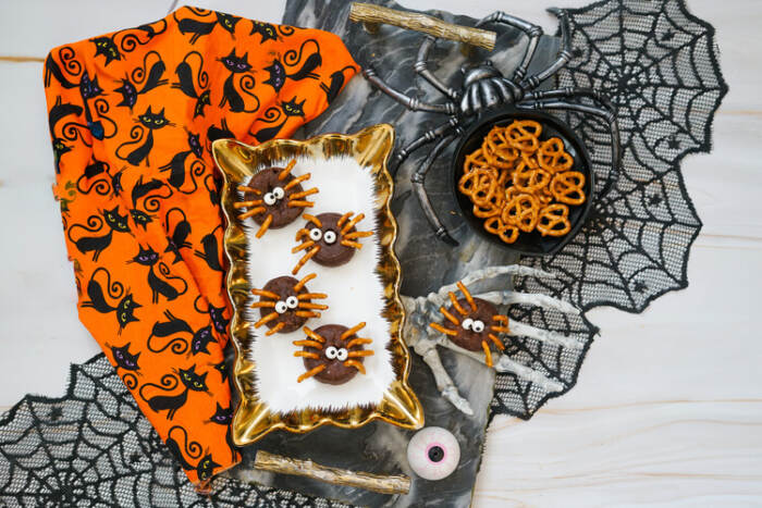 Halloween Spider Donuts