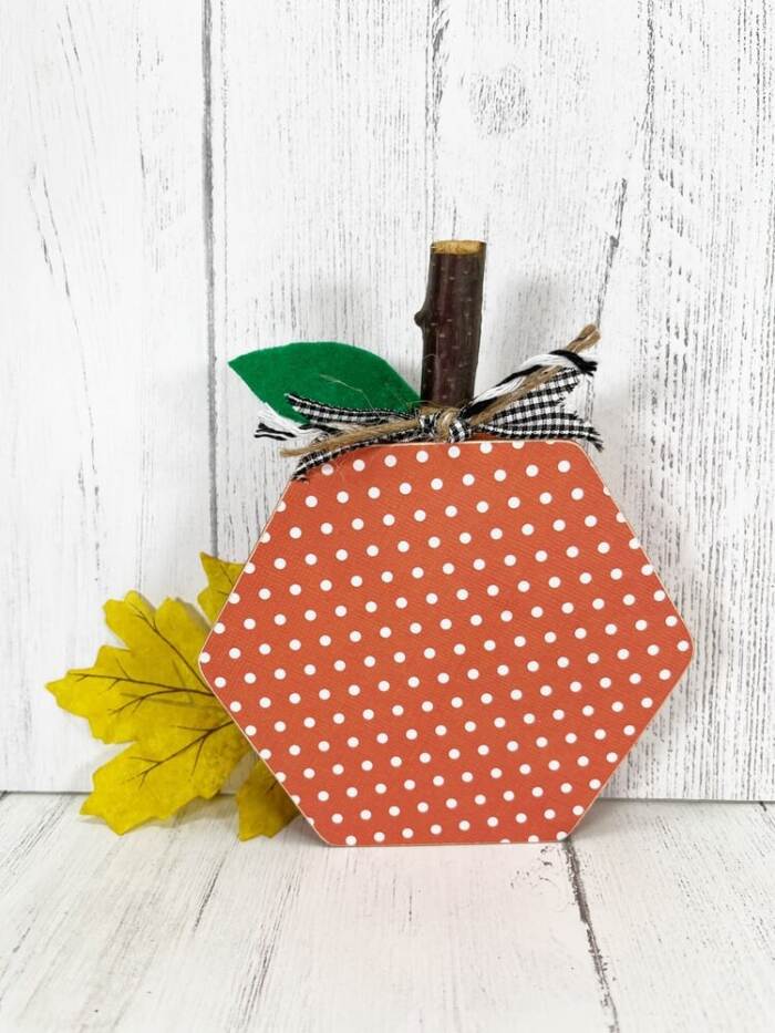 Hexagon Pumpkin Craft Activity