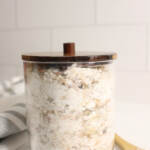 bath soak for sore muscles homemade in a jar