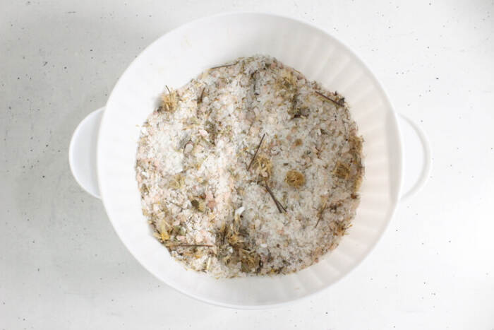 the bath soak all mixed together