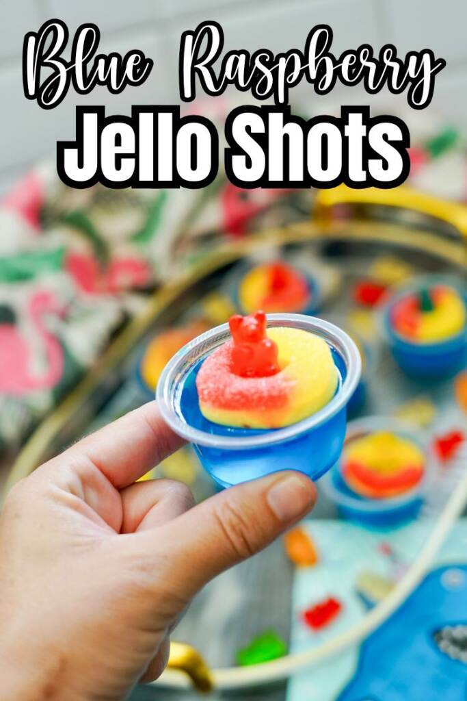 blue raspberry vodka shots pin image: text blue raspberry jello shots