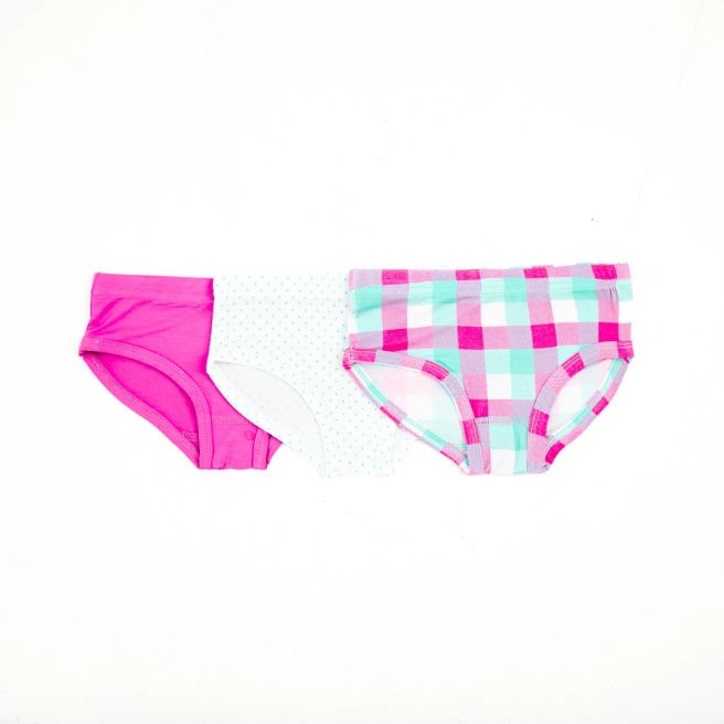 Dreamiere 3 Pack Girl's Brief Underwear stock image