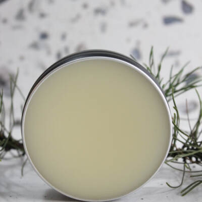 Pine Salve in a tin