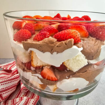 Chocolate Strawberry Trifle