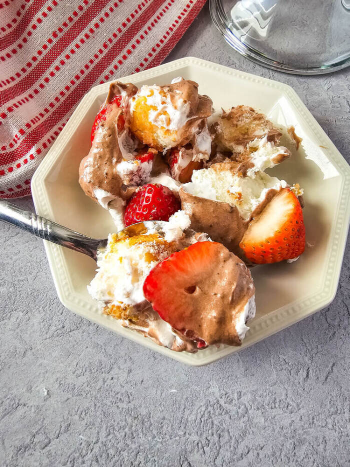 Chocolate Strawberry Trifle