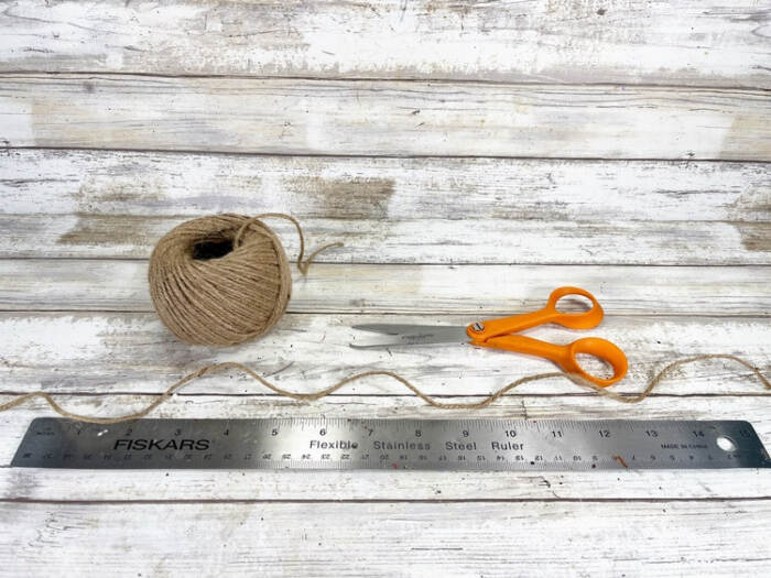 cut the twine