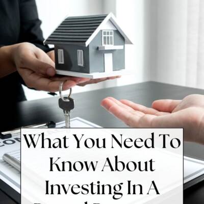 model size house in person's hand with keys, text: What You Need To Know About Investing In A Rental Property