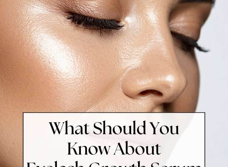 light skinned woman with long eyelashes - text: What Should You Know About Eyelash Growth Serum Ingredients Before You Buy?