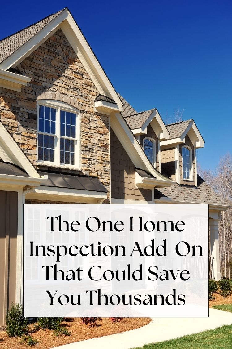 tan brick home - text: The One Home Inspection Add-On That Could Save You Thousands