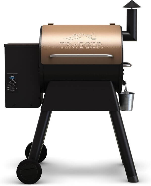 Traeger Pellet Grill Smoker stock image