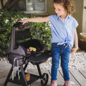 Oklahoma Joe's Toy Smoker stock image