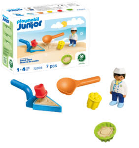 PLAYMOBIL JUNIOR Sand Bakery stock image